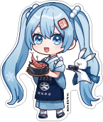 ステッカーミク４